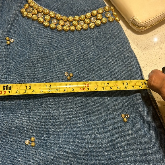 Cache Embellished Vintage High Waisted Zara Chanel - Picture 11 of 14